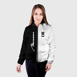 Куртка с капюшоном женская Москвич, цвет: 3D-черный — фото 2