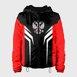 Куртка с капюшоном женская Russia: Sport Line, цвет: 3D-черный