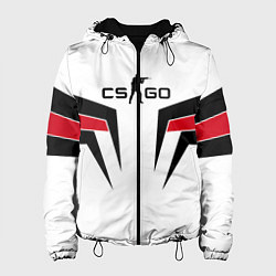 Куртка с капюшоном женская CS:GO Sport Form, цвет: 3D-черный