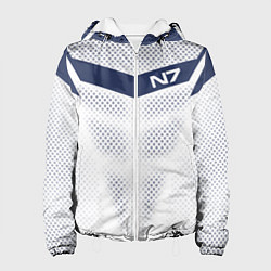 Куртка с капюшоном женская N7: White Armor, цвет: 3D-белый