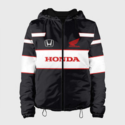 Куртка с капюшоном женская Honda Sport, цвет: 3D-черный