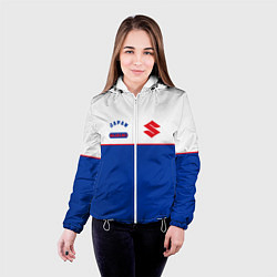 Куртка с капюшоном женская Suzuki Style, цвет: 3D-белый — фото 2