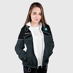Куртка с капюшоном женская Detroit: Security, цвет: 3D-белый — фото 2