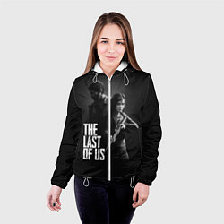 Куртка с капюшоном женская The Last of Us: Black Style, цвет: 3D-белый — фото 2