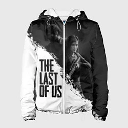 Куртка с капюшоном женская The Last of Us: White & Black, цвет: 3D-белый