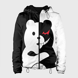 Куртка с капюшоном женская Monokuma Drae, цвет: 3D-черный