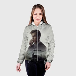 Куртка с капюшоном женская True Detective: Autumn, цвет: 3D-белый — фото 2