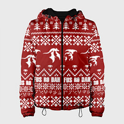 Куртка с капюшоном женская Winter TES, цвет: 3D-черный