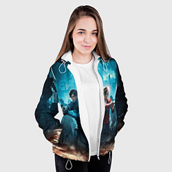 Куртка с капюшоном женская Resident Evil 2, цвет: 3D-белый — фото 2