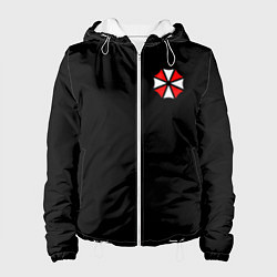 Куртка с капюшоном женская UMBRELLA CORP, цвет: 3D-белый