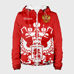 Куртка с капюшоном женская Red Russia, цвет: 3D-белый