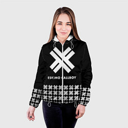 Куртка с капюшоном женская Eskimo Callboy: Cross, цвет: 3D-белый — фото 2