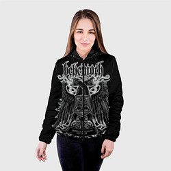 Куртка с капюшоном женская Behemoth: Abyssus Abyssum Invocat, цвет: 3D-черный — фото 2