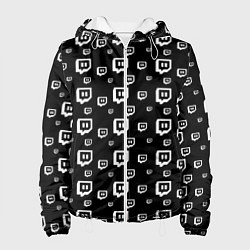 Женская куртка Twitch: Black Pattern