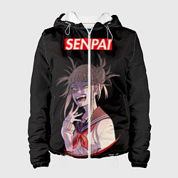Куртка с капюшоном женская Senpai My Hero Academia, цвет: 3D-белый