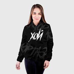 Куртка с капюшоном женская Сектор Газа - ХОЙ, цвет: 3D-черный — фото 2