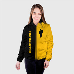 Куртка с капюшоном женская BILLIE EILISH, цвет: 3D-черный — фото 2