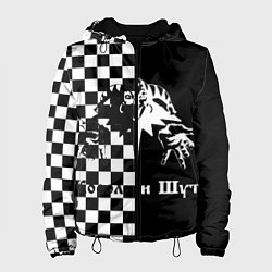 Куртка с капюшоном женская Король и Шут, цвет: 3D-черный