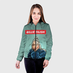 Куртка с капюшоном женская Billie Eilish, цвет: 3D-черный — фото 2