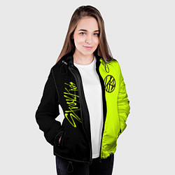 Куртка с капюшоном женская Stray Kids, цвет: 3D-черный — фото 2