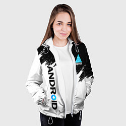 Куртка с капюшоном женская DETROIT BECOME HUMAN, цвет: 3D-белый — фото 2