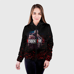 Куртка с капюшоном женская RESIDENT EVIL 3, цвет: 3D-черный — фото 2