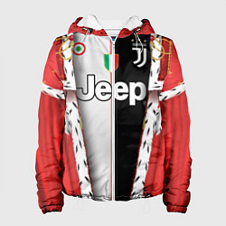 Куртка с капюшоном женская King Juventus, цвет: 3D-белый