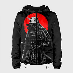 Куртка с капюшоном женская Самурай, цвет: 3D-черный
