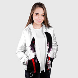 Куртка с капюшоном женская Сузуя Джузо, цвет: 3D-белый — фото 2