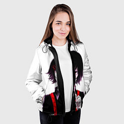 Куртка с капюшоном женская Сузуя Джузо, цвет: 3D-черный — фото 2