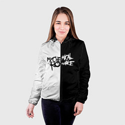 Куртка с капюшоном женская My Chemical Romance, цвет: 3D-черный — фото 2