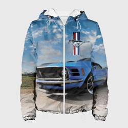 Куртка с капюшоном женская Mustang, цвет: 3D-белый