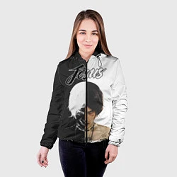 Куртка с капюшоном женская Dzhizus, цвет: 3D-черный — фото 2
