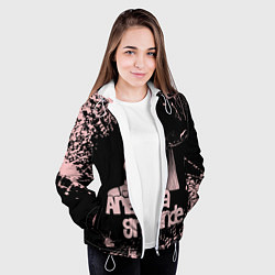 Куртка с капюшоном женская ARIANA GRANDE, цвет: 3D-белый — фото 2