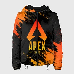 Куртка с капюшоном женская APEX LEGENDS, цвет: 3D-черный