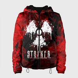 Куртка с капюшоном женская STALKER 2, цвет: 3D-черный