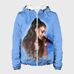 Куртка с капюшоном женская Ariana Grande Ариана Гранде, цвет: 3D-белый