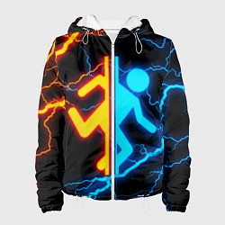 Куртка с капюшоном женская PORTAL, цвет: 3D-белый