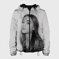 Куртка с капюшоном женская Ariana Grande Ариана Гранде, цвет: 3D-черный
