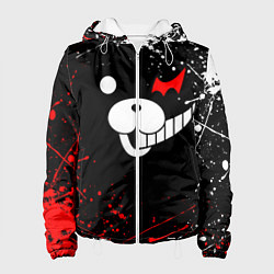 Куртка с капюшоном женская MONOKUMA, цвет: 3D-белый
