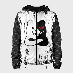 Куртка с капюшоном женская MONOKUMA, цвет: 3D-черный