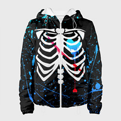 Куртка с капюшоном женская UNDERTALE, цвет: 3D-белый