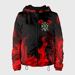 Куртка с капюшоном женская Payton Moormeier: TikTok, цвет: 3D-черный