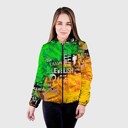 Куртка с капюшоном женская BILLIE EILISH, цвет: 3D-черный — фото 2