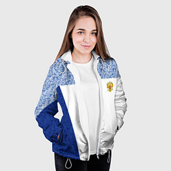 Куртка с капюшоном женская Форма России, цвет: 3D-белый — фото 2