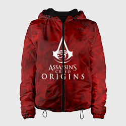 Куртка с капюшоном женская Assassin??s Creed Origins, цвет: 3D-черный