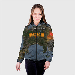 Куртка с капюшоном женская ГЕРОИ 3, цвет: 3D-черный — фото 2