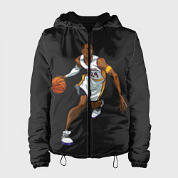 Куртка с капюшоном женская Kobe Bryant, цвет: 3D-черный
