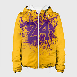 Куртка с капюшоном женская Kobe Bryant, цвет: 3D-белый