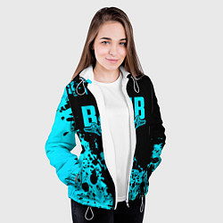 Куртка с капюшоном женская ВДВ, цвет: 3D-белый — фото 2
